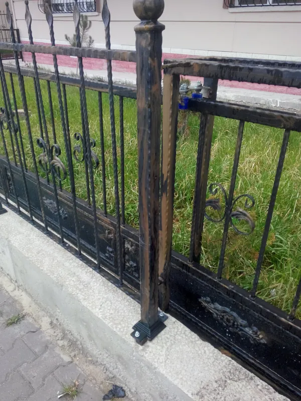 Bahçe demiri ve ferforje bahçe korkuluğu 7