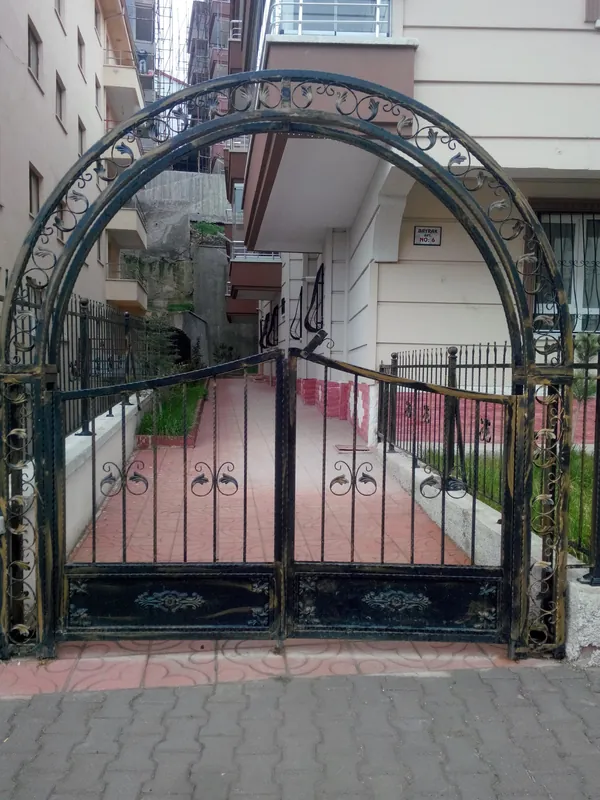 Bahçe demiri ve ferforje bahçe korkuluğu 9