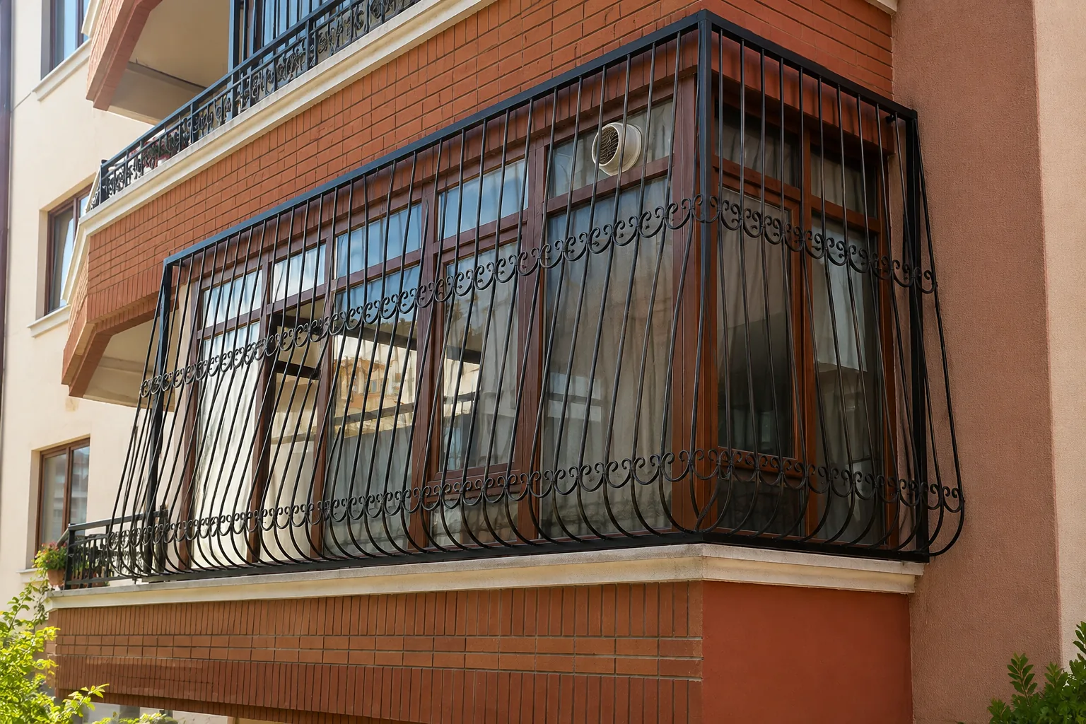 Balkon demiri — ferforje cumbalı balkon ve pencere korkuluğu, Burakcan Demir Doğrama