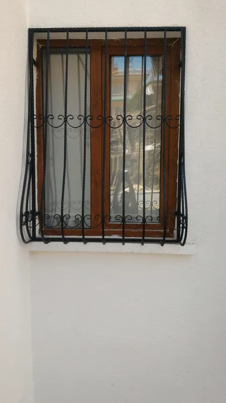 Ferforje pencere demiri uygulaması 8