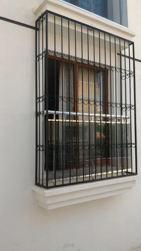 Ferforje pencere demiri uygulaması 9