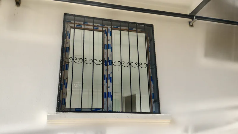 Ferforje pencere demiri uygulaması 10