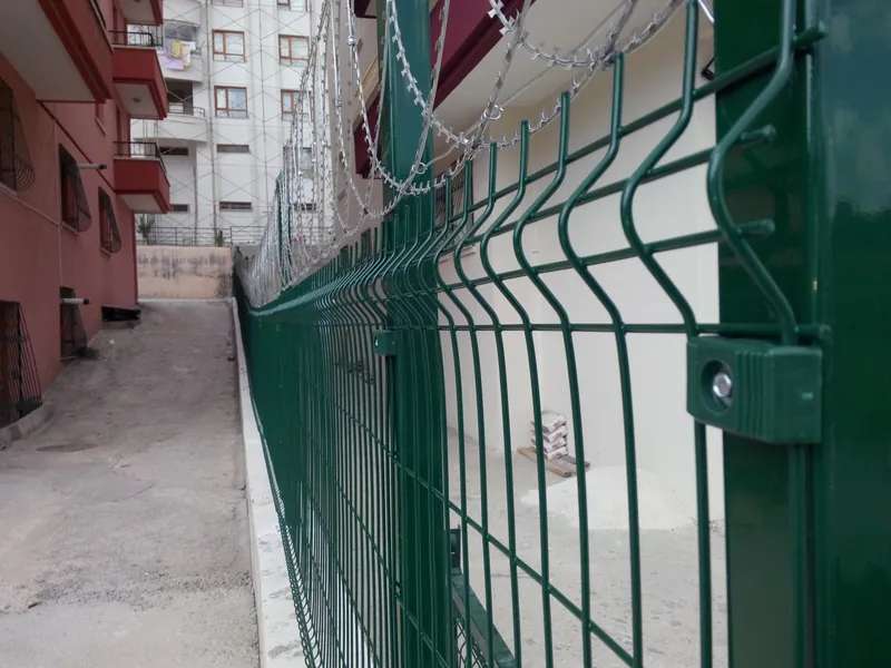 Yeşil tel çit uygulaması 4